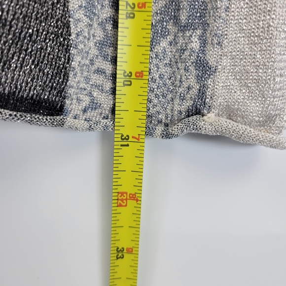 Berek 2 Womens Sweater Size XL Jewel Embellished Snake Print - Picture 4 of 15